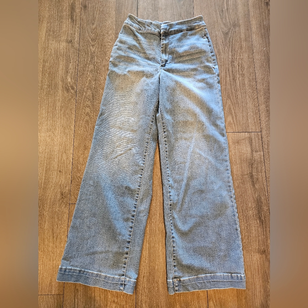 OAT Wide Leg Light Blue Jeans